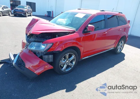 2017 Dodge Journey Crossroad Plus from USA, damaged, VIN 3C4PDCGB8HT676786